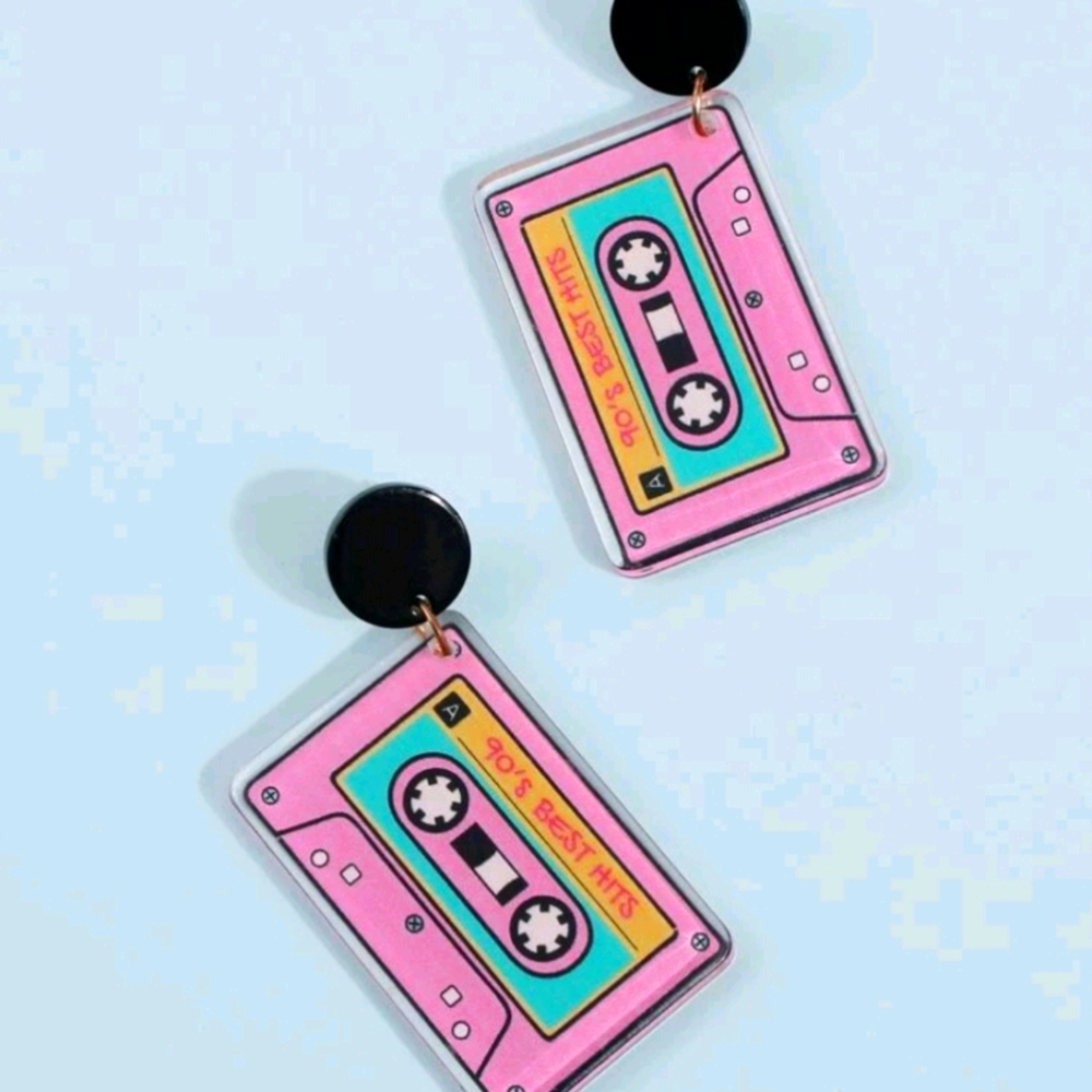 Cassette Earrings